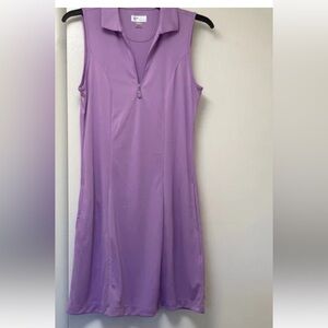 Greg Norman Collection Lavender Sleeveless Polo Dress